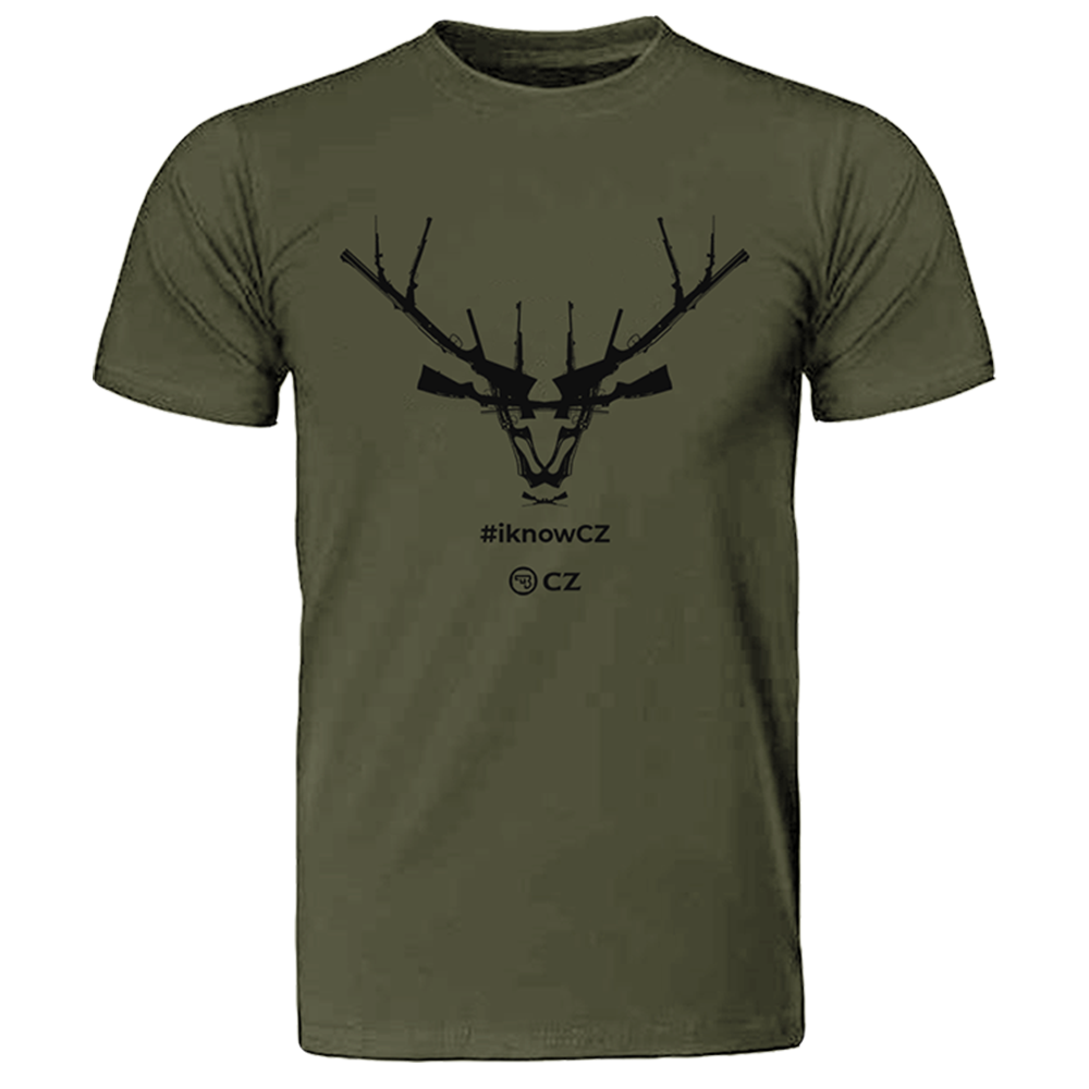 CZ branded t-shirt back view