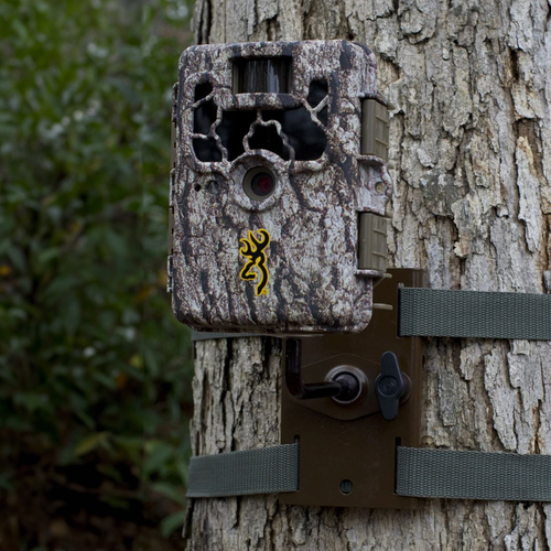 Browning trail camera tree mount bracket front view