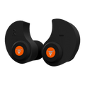 Decibullz percussive custom molded earplugs front view