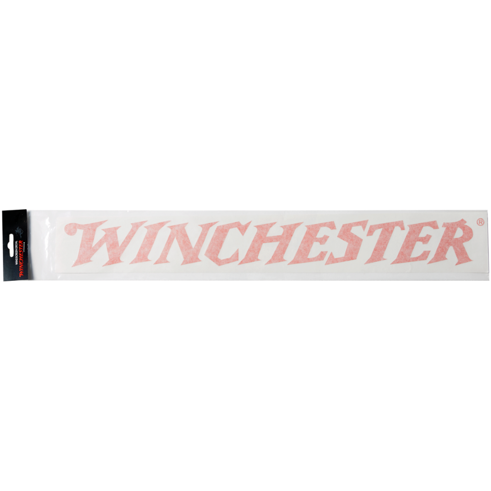 Winchester windscreen vinyl decal sticker front view
