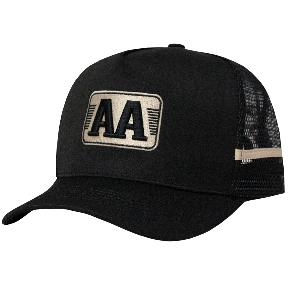 Winchester AA Black and Black Country Trucker Cap
