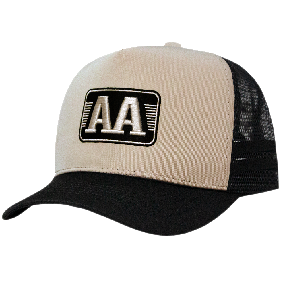 Winchester AA Bone and Black Country Trucker Cap